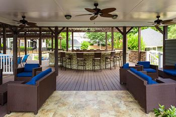Gourmet outdoor kitchen